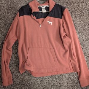 Victoria's Secret Pink and Gray Pullover